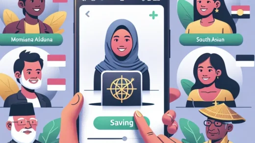 "Ilustrasi langkah-langkah mudah dan aman untuk menyimpan konten Instagram di Indonesia, menampilkan pengguna yang menggunakan aplikasi penyimpanan IG di smartphone."