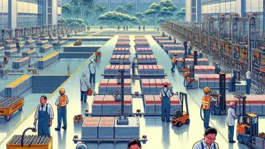 "Indonesia aims for mass production of sodium-based EV batteries by 2032, showcasing innovative technology and sustainability in renewable energy."